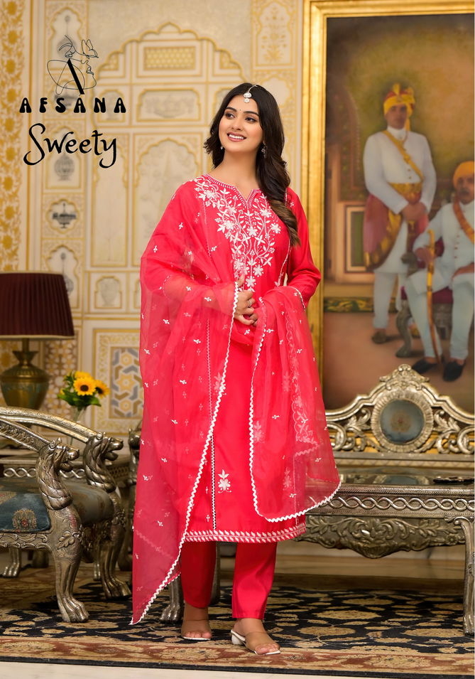 Sweety By Afsana Size Set Roman Readymade Suits Wholesale Shop In Surat
